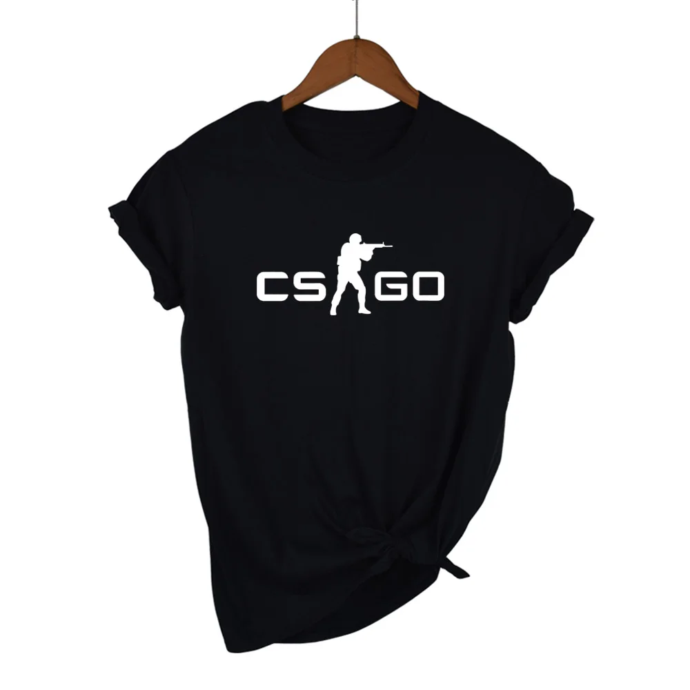 Game CS GO T shirt Women 2020 Summer csgo t-shirt high quality female top tees brand clothing hip hop tops Homme tshirt