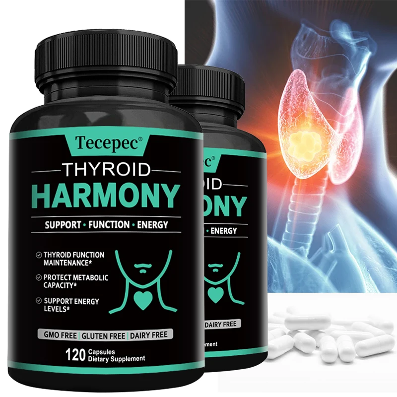 Thyroid Health Supplements Boost metabolism, relieve stress and brain fog, balance the body's metabolic function