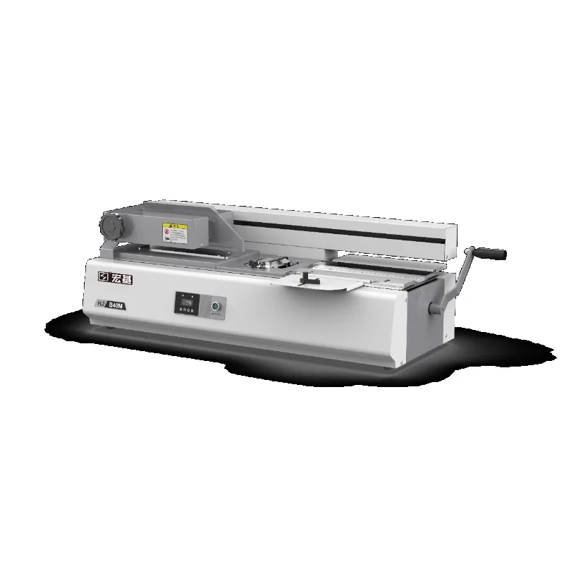 Front table adhesive clip A4 brochure soft loading semi-automatic adhesive machine B40M