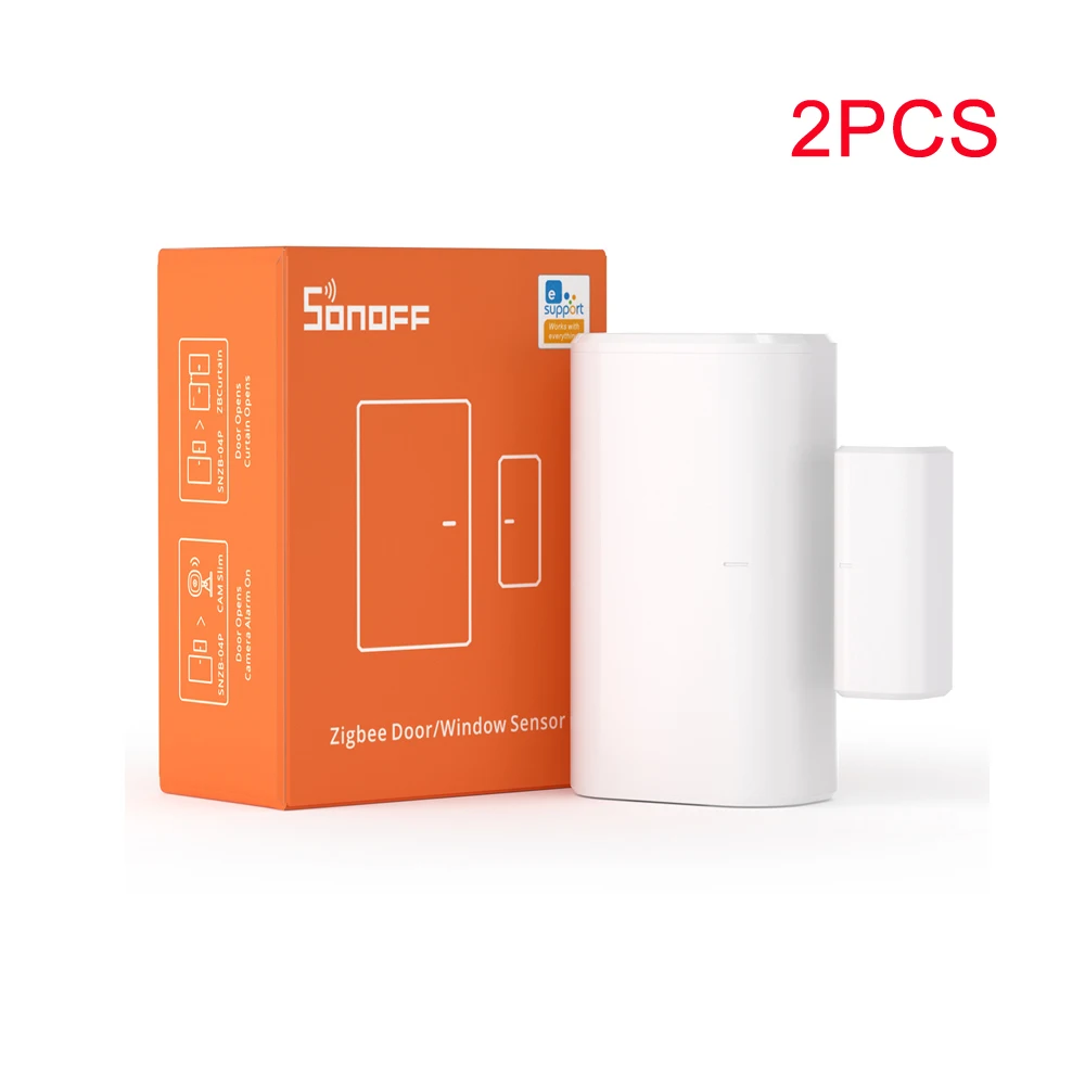 SONOFF SNZB04PR1 Zigbee slimme deur- en raamsensor, mini-deuralarmsensor, werkt met de SONOFF Zigbee Bridge-P voor een slimme beveiliging van uw huis.