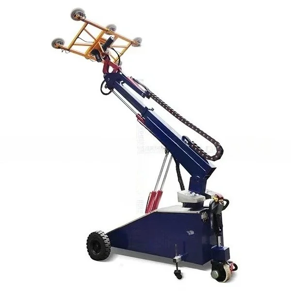 YG Customized Sale New Glass Lifter Robot Machine 6 Suction Cup Glass Vacuum Tool With Motor Core Installation Robot
