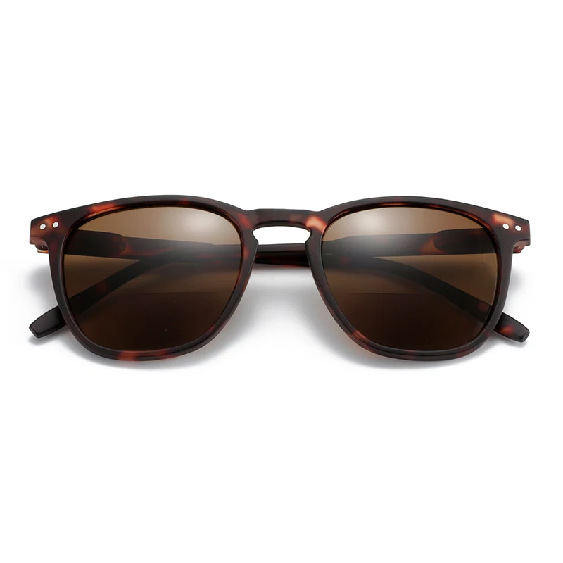 ZENOTTIC Klassische quadratische verschreibungspflichtige Sonnenbrille, Retro-Progressive Sonnenbrille für Männer und Frauen, UV400-Schutzbrille 4