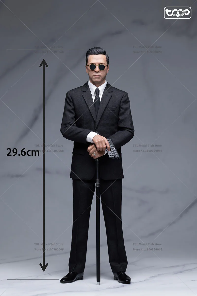 FAI DA TE TOPO STUDIO TP024 1/6 Asiatico Maschio Camicia Bianca Slim Fit Pantalone Completo di Base Set misura 12 "Jay Chou Donnie Yen Action Figure corpo