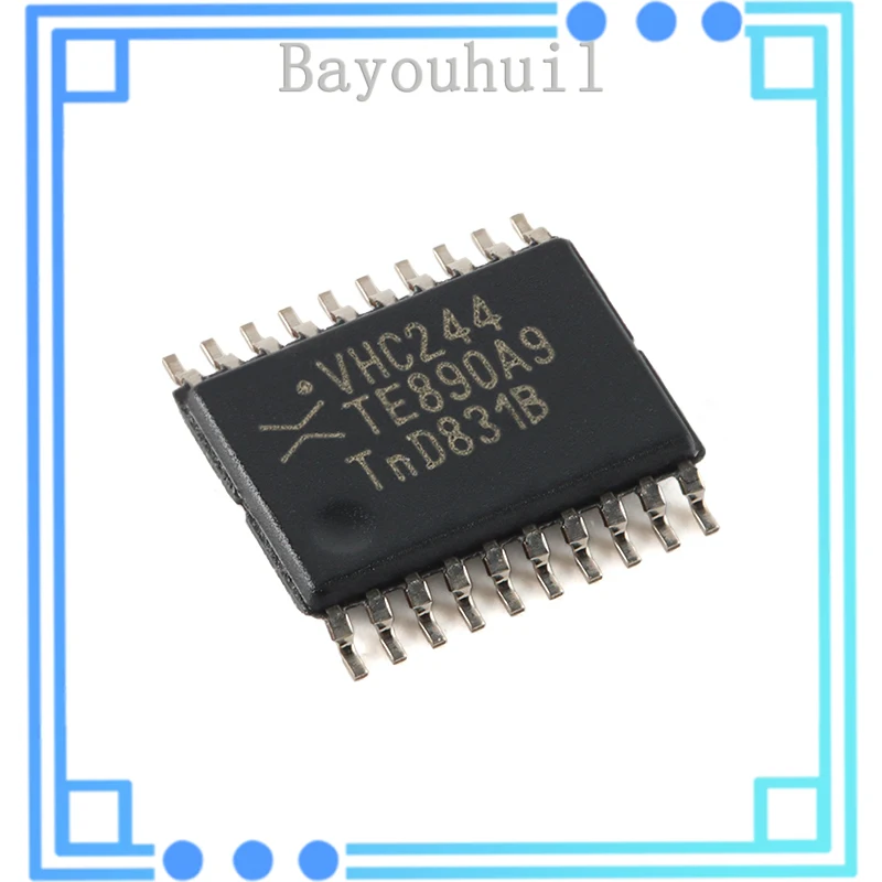 

10PCS Original Authentic 74VHC244PW,118 TSSOP-20 Eight-way Buffer_Line Driver; Three-State