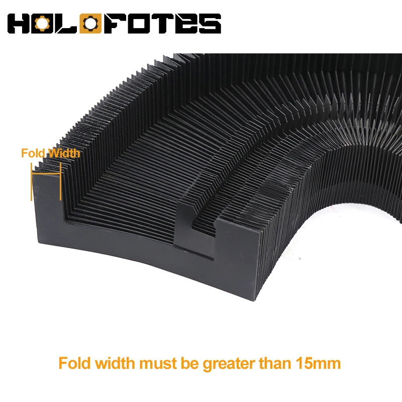 CNC Bellows Dust Proof Cover PVC Fireproof Non-fireproof Dust Proof Waterproof Oil Proof for CNC Router Customize