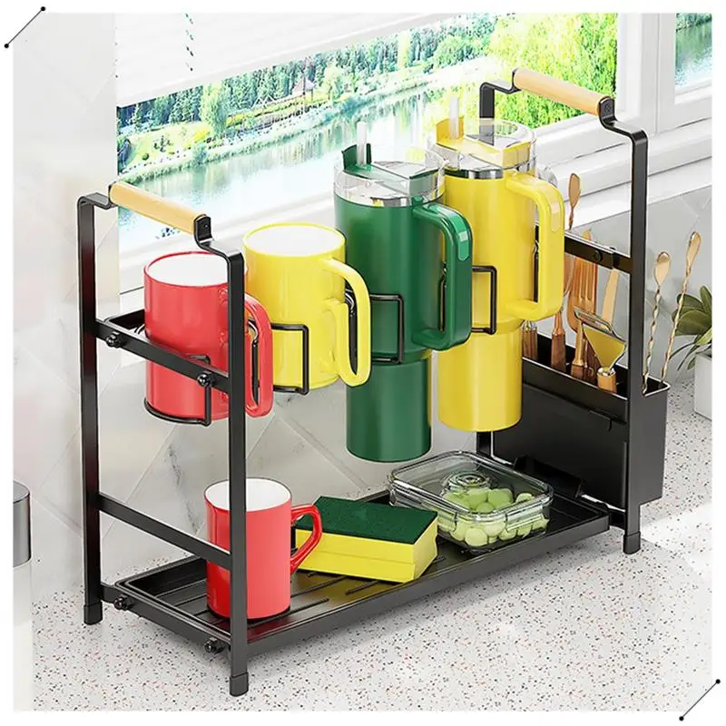

Water Bottle Organizer For Stanley 40 Oz Tumbler Cup Rack For Kitchen Organizers & Storage Organizer Stand