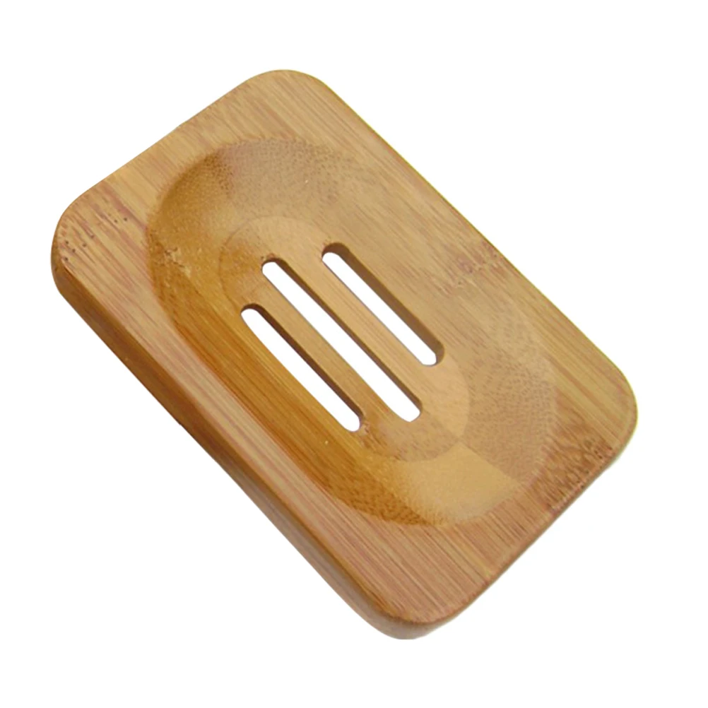

Bamboo Soap Holder Draining Dish Tray Case Quick Dry Wooden Mildew Proof Kitchen Bath Travel Accessory Sanitary Material Extend