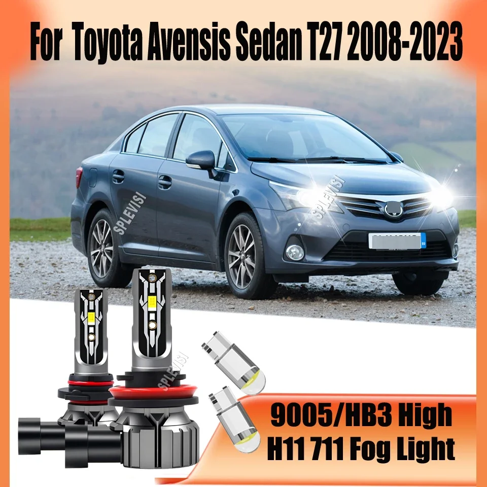 Enhance Your Car’s Style & Safety with Headlight Fog LED Bulbs For Toyota Avensis Sedan T27 2008 2009 2010 2011 2012 2013-2023