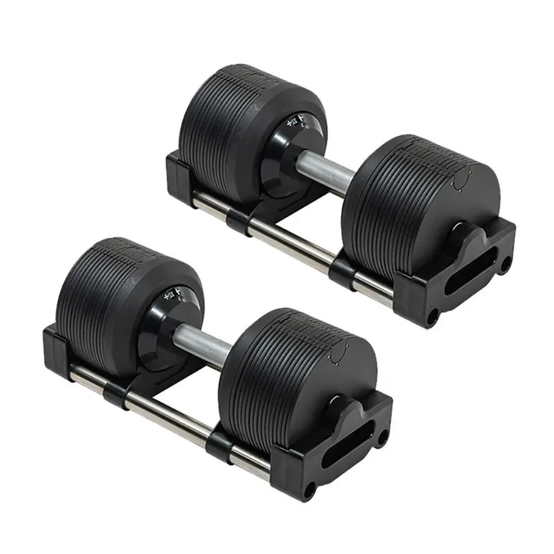 Popular Adjustable Dumbbell 40kg Iron and Cast Iron Equipment Custom Design for Strength Training Professional Home Gym Gear