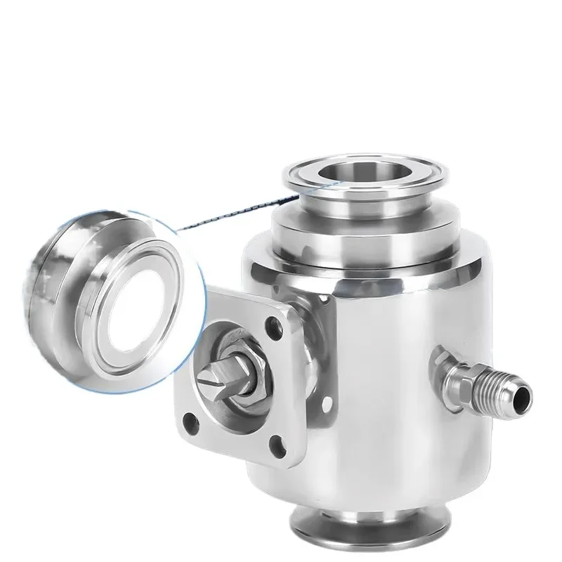 Stainless Steel Thermal Insulation Belt Quick Loading Ball Valve Sanitary Manual