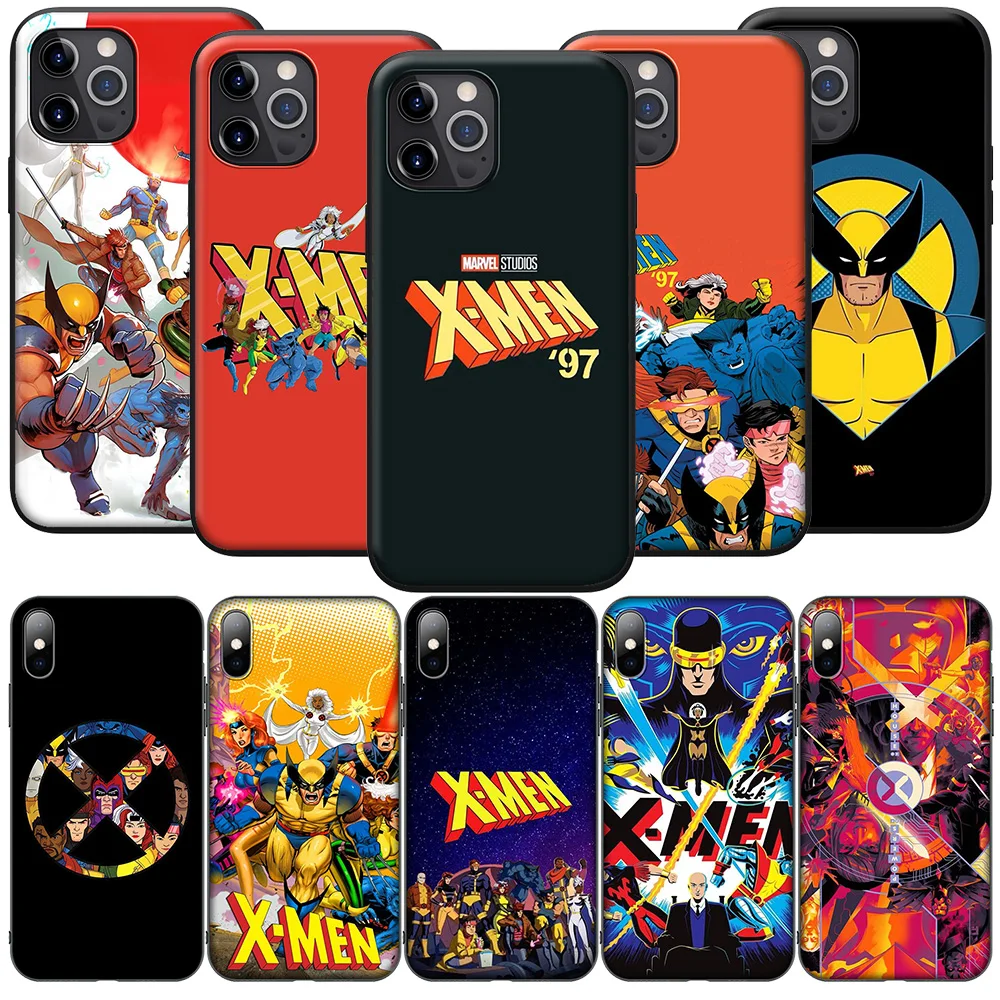 Marvel X Men Xmen New High-End Phone Case for iPhone 16 15 14 13 7 8 Pro Max Mini Plus