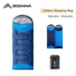 BISINNA Outdoor Camping Sleeping Bag Ultralight Waterproof  Winter Warm Envelope Backpacking Sleeping Bag for Traveling Hiking
