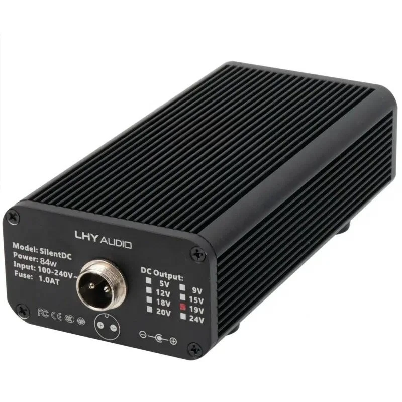 65W Silent DC Regulated Power Supply Low Noise uV for Roon NAS Audio HiFi Linear PSU Adapter Quiet Stable Voltage Home Studio