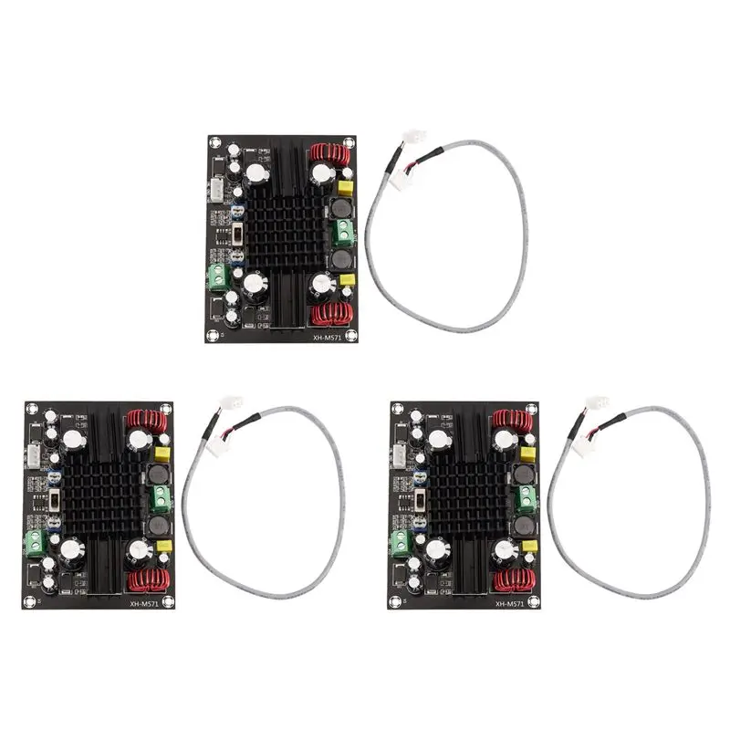 Superior 3X Xh-M571 High Power Subwoofer Audio Digital Amplifier Board Trolley Case Boost Amplifiers Mono 150W