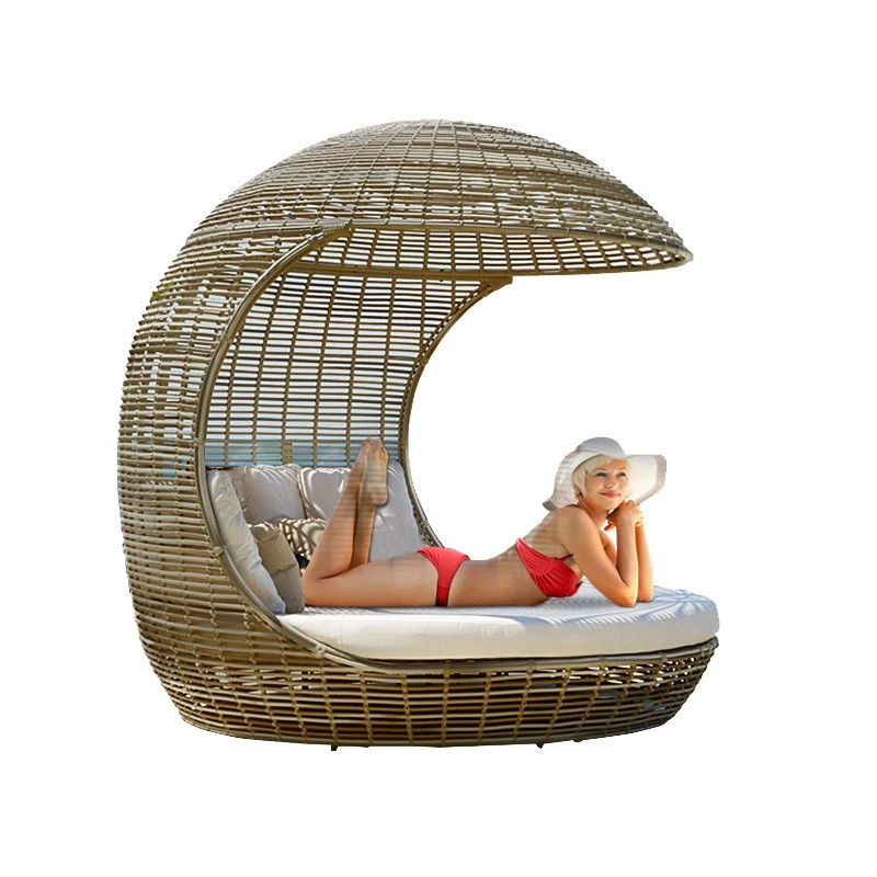 Outdoor Lounging Outdoor Leisure Beach Pool Sofa Lounging