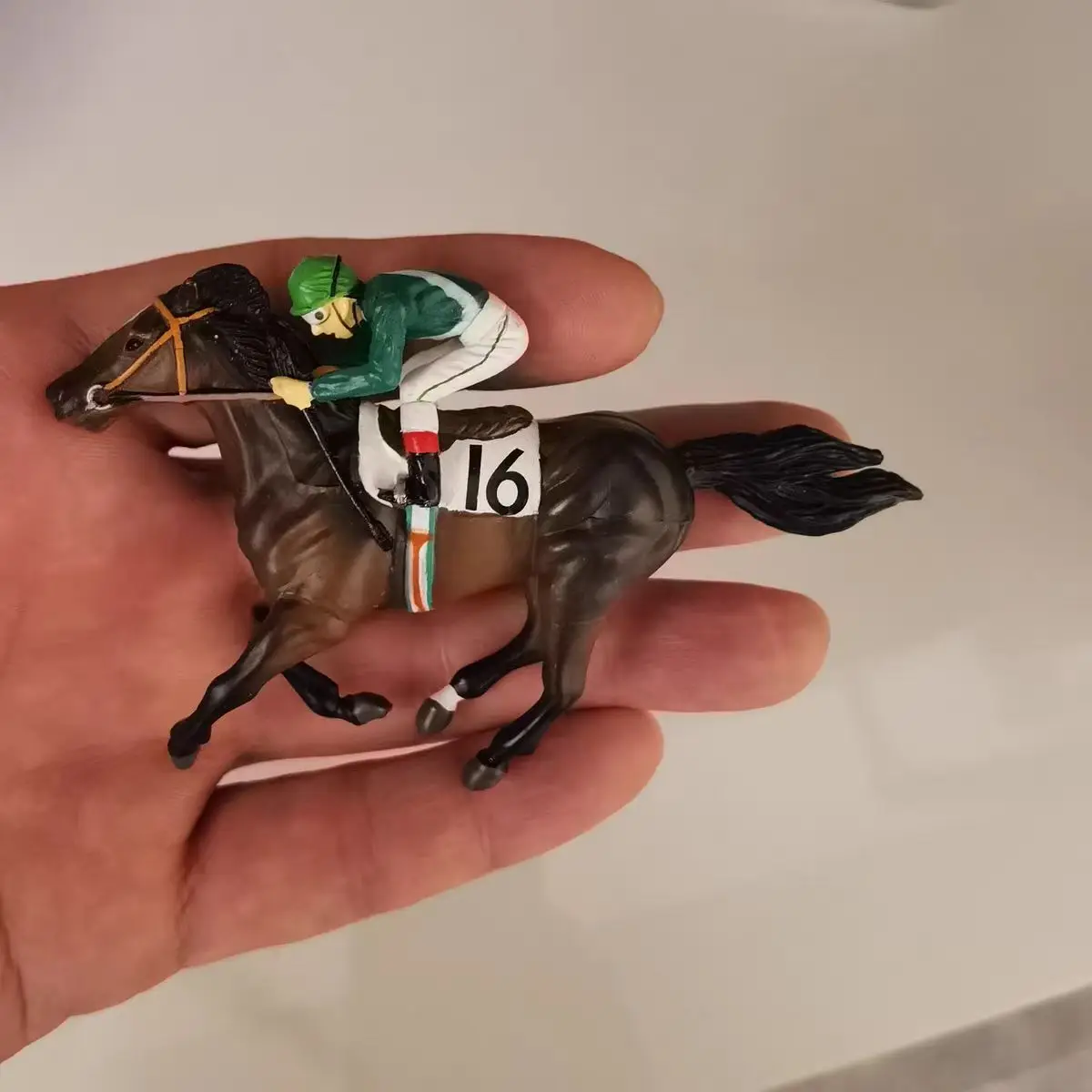 pvc figure horse +rider set