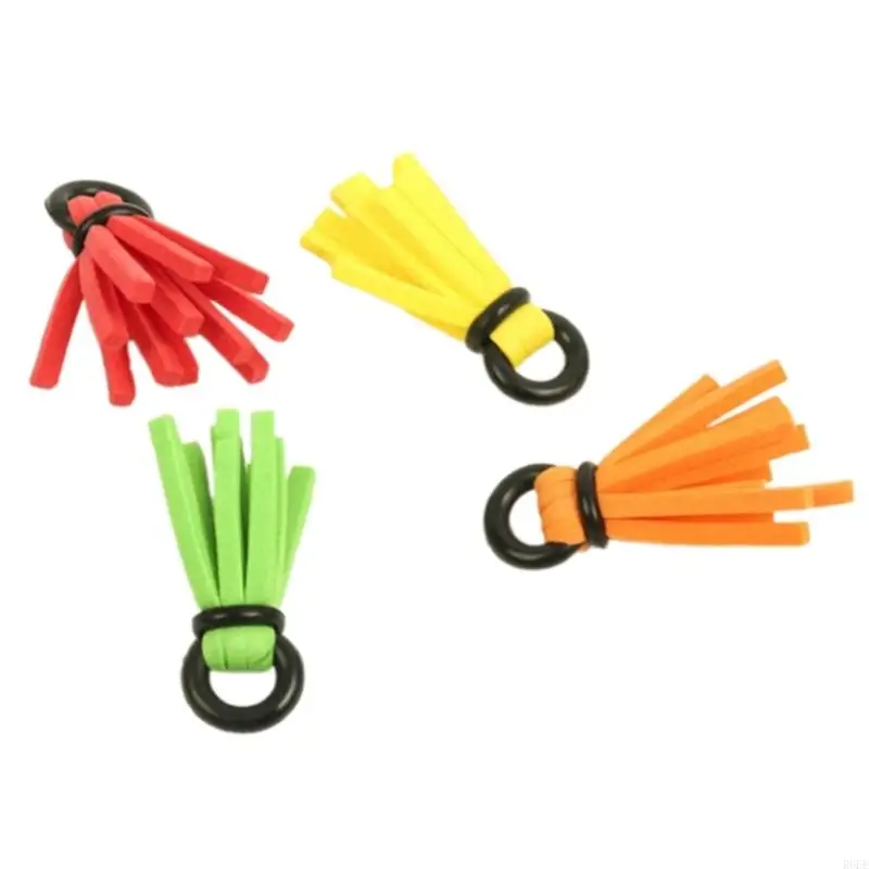 R6FE 4Pcs Fly Fishing Foams Strikes Indicators Stream Floating Hook Positioning Fishing Bobber Drift Float Indicators Enduring