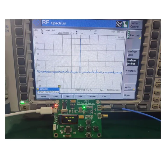 Fonte de sinal com Serial Port Control, LTDZ MAX2870, STM32, 23,5-6000MHz, 23,5-6000M