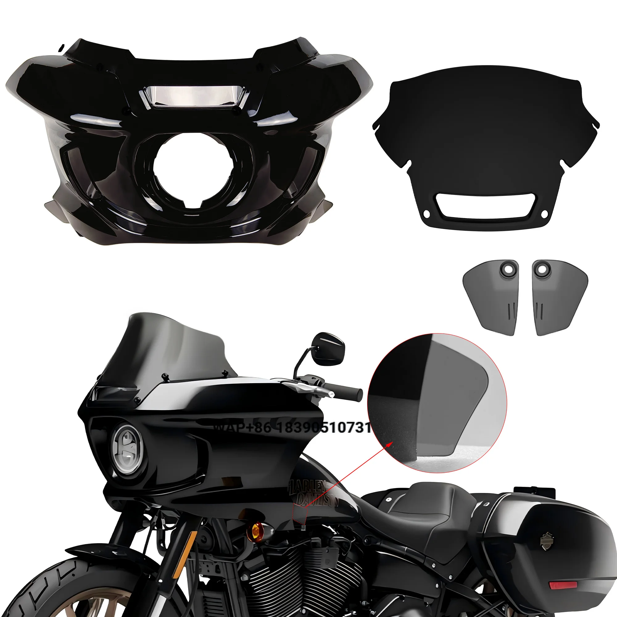 Motorcycle Low Rider ST Fairing 7