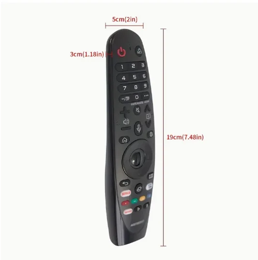 New MR20GA AKB75855501 Universal TV Remote Control Suitable For LG Smart TV With Netflix Keys