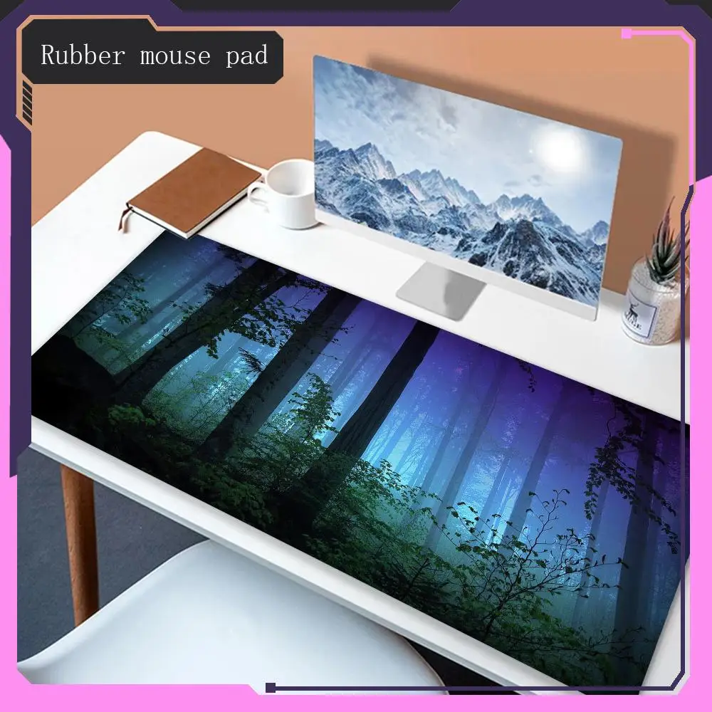 

Mouse Pad Hot selling items Foggy Green Forest desktop Hot selling mouse pad laptop game mouse pad non slip Many people like Pad