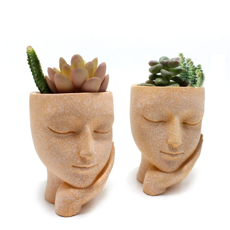 ‌ 樹脂製ガーデンデコレーションセット - 屋外と中庭のためのモダンなバルコニーデコレーション ‌