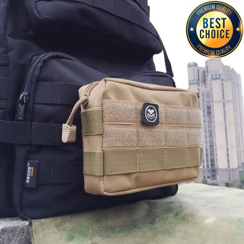 Tactical Pouch MOLLE Pouch EDC Bag Accessory Utility Pouch Multi-function Tool Bags Vest Accessory Bag Multi-function Sundry Bag