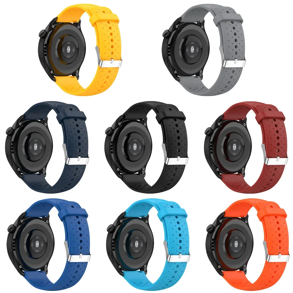 Soft Sports Strap For Zeblaze Vibe 7 Pro / Stratos 2 3 Band for Zeblaze Ares 3 Pro/GTR3/GTS3 Plus/Beyond 22mm Silicone Watchband