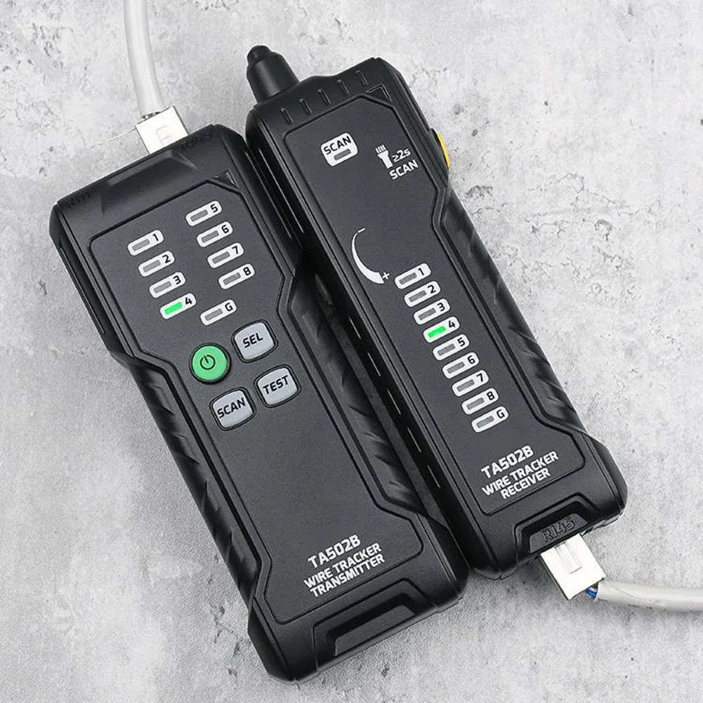 Network Maintenance Network Cable Tester As Shown In The Figure DC Polarity Detection Efficiency Diagnostics Electrical Testing