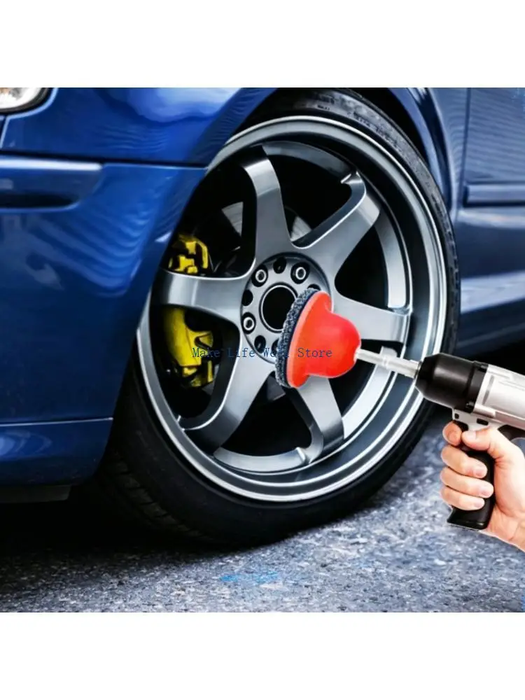 Professional Wheel Assembly Cleaner For Edge Maintenance And Oxidation Removal With 1/2 Inch Adapter