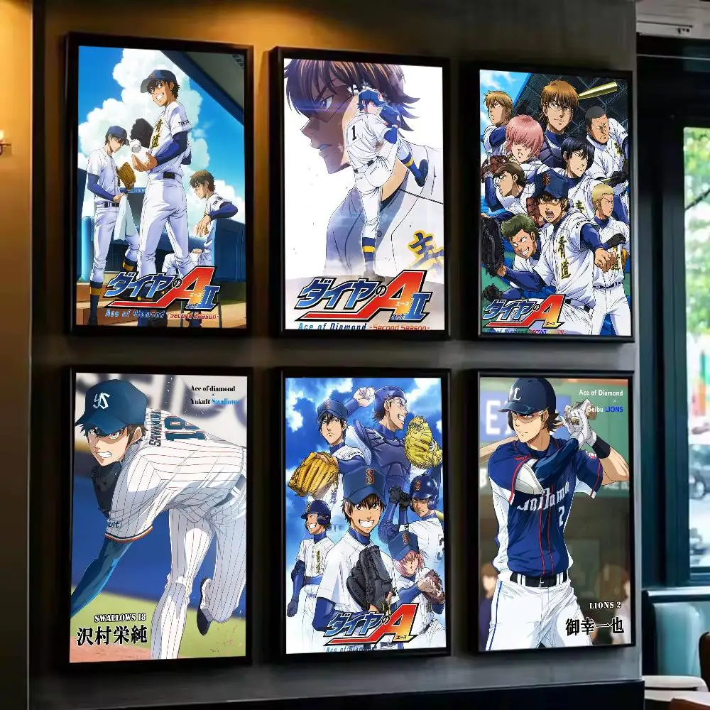 

Ace of the Diamond act 2026 Poster HD Self Adhesive Waterproof Wall Art Ideal for Home Office Dorm Gift