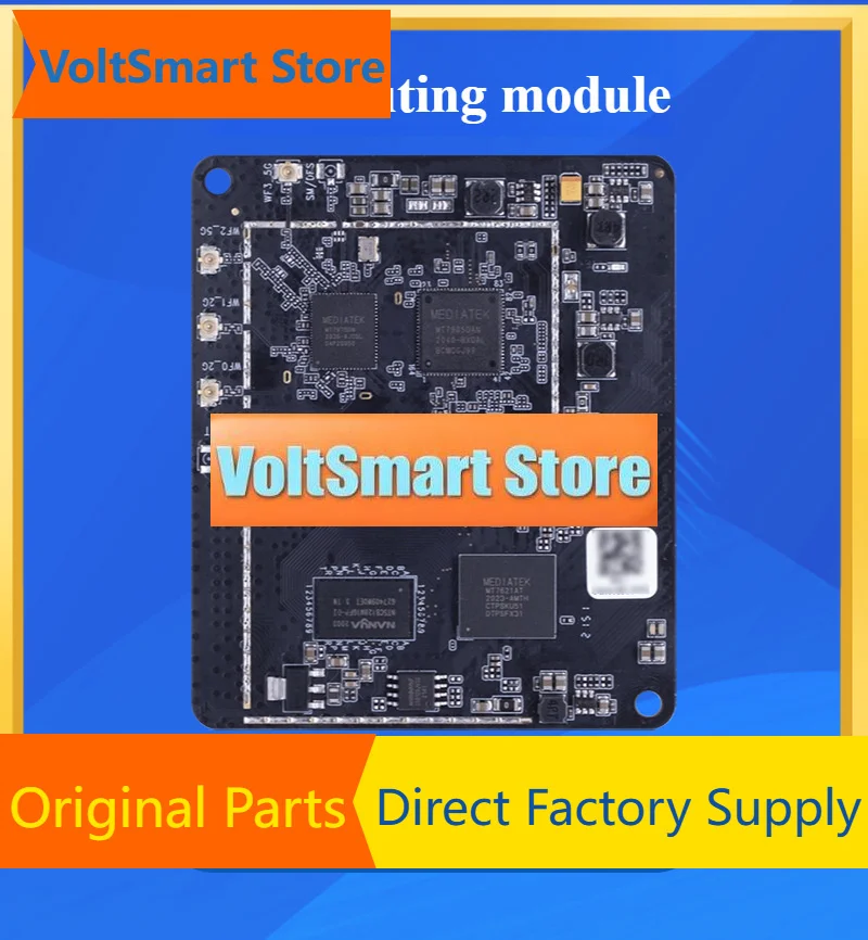 VoltSTR7621A6G WiFi611ax Routing Module Mt7905dan Gigabit 5G Dual-band Serial Port OpenWrt Development Wireless Module