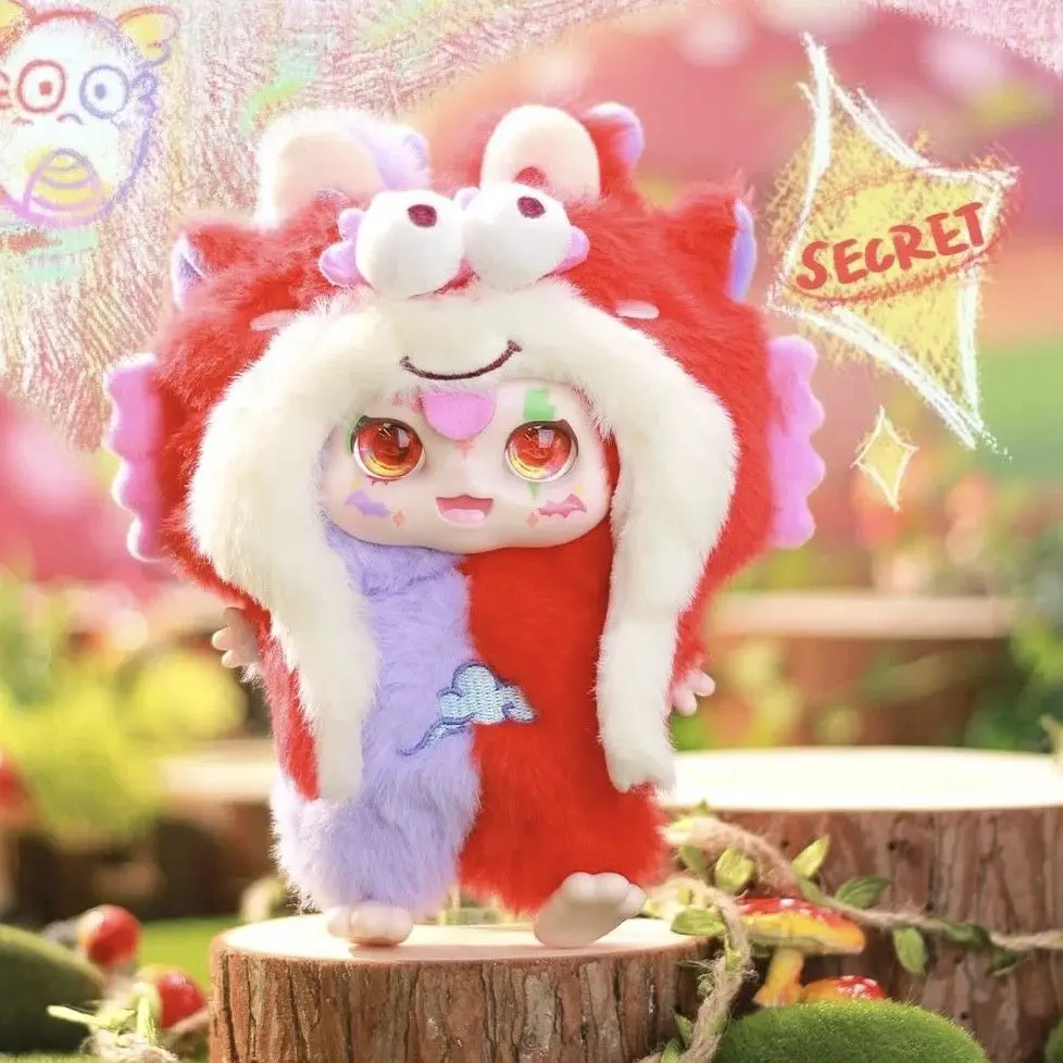 

Trending Rare Wilderness Dream Hidden Blind Box|Baixingrui Confirmed Mimon Gen 2 | Pink Bunny Puppy Plush Doll Girls Gift Supply