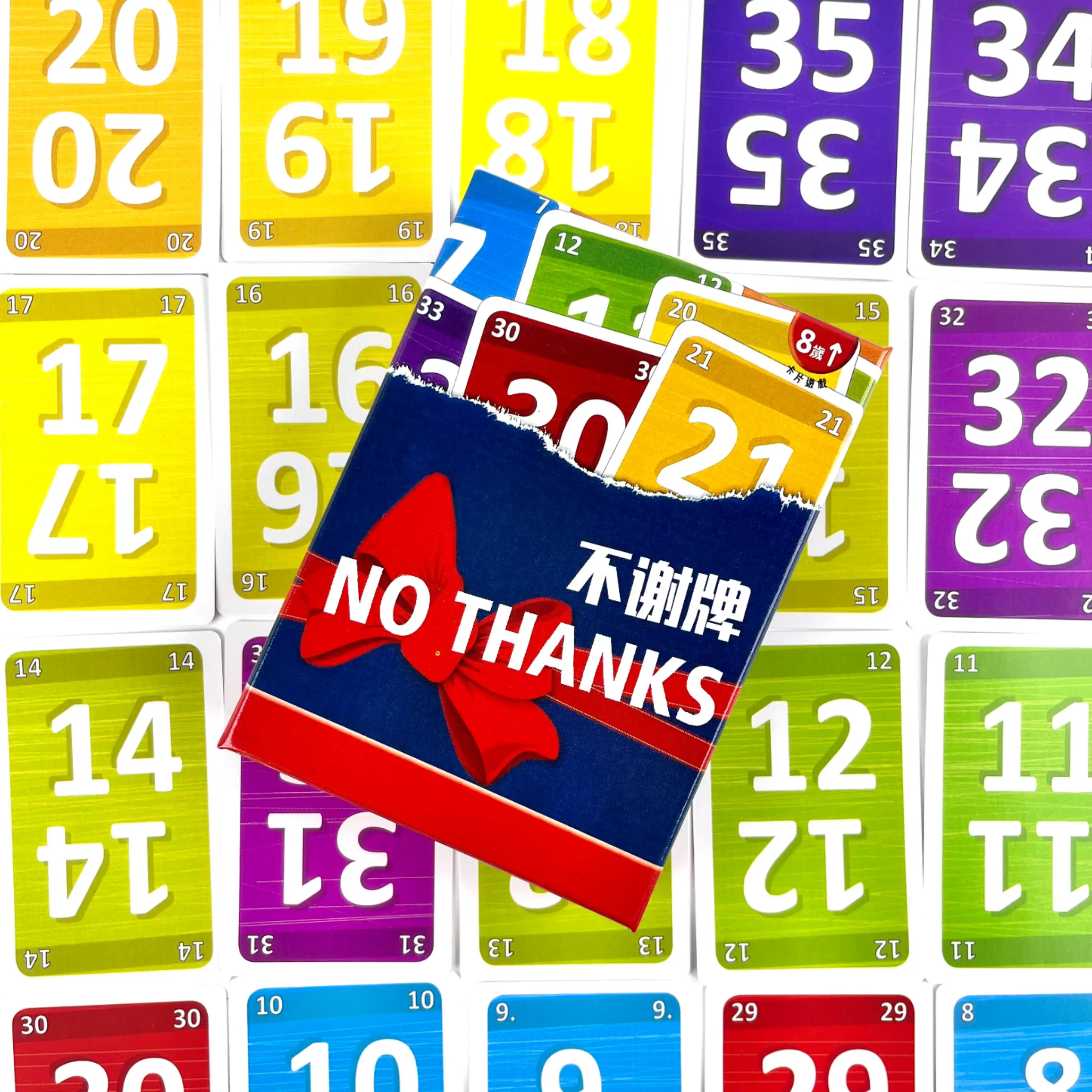 

No Thanks Card Game – Party Game for Adults and Kids – Quick and Fun Board Game