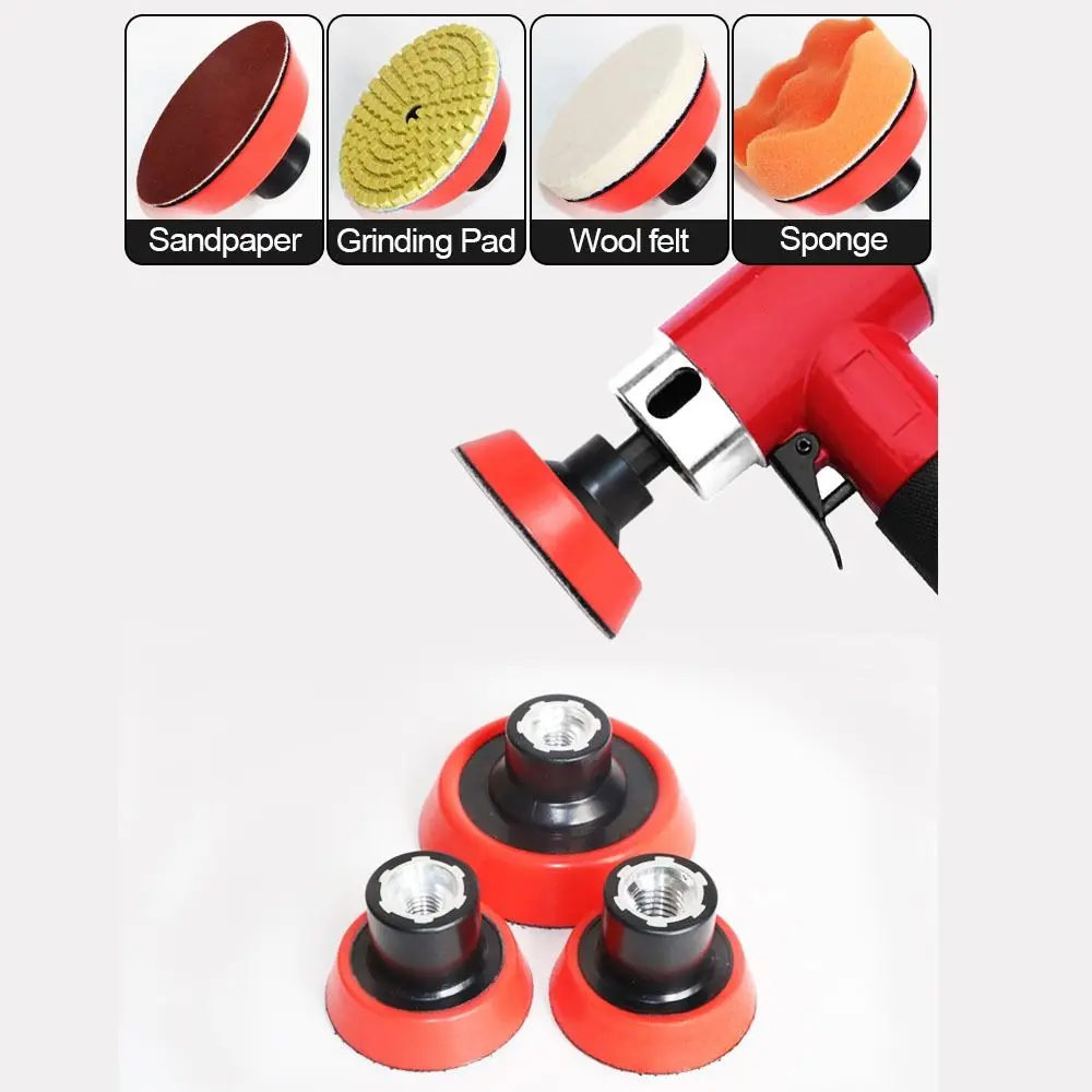 Sponge Pad Backer Waxing Tools 1/2/3 Inch Car Polishing Pad Polisher Buffer Cleaning Buffing Disc