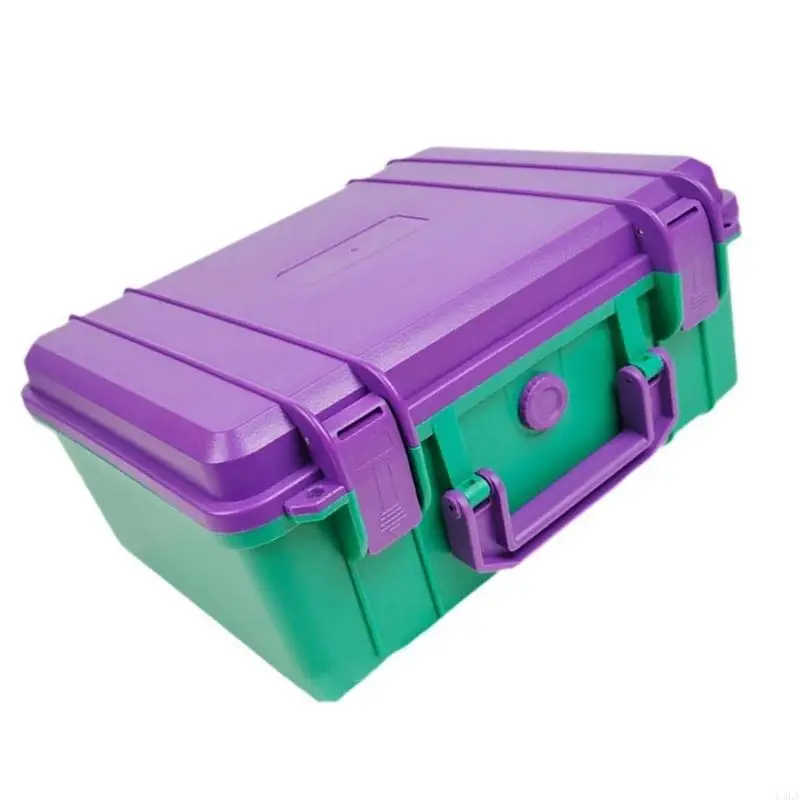 U4LA Stackable Tool Case With Ergonomic Handle Waterproof Construction Multiple Color