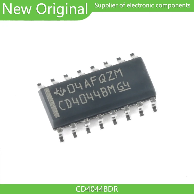 (10 قطعة) 100% جديد وأصلي CD4044BDR بالشاشة الحريرية: CD4044BM CD4044BDT CD4O44BDR SOIC-16 CD4O44BM شريحة مزلاج #1