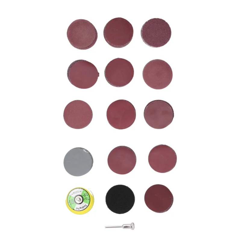 

133Pcs Sandpaper Disc Kit Polishing With Abrasive Pad Sanding Paper Round 2in DM05601281
