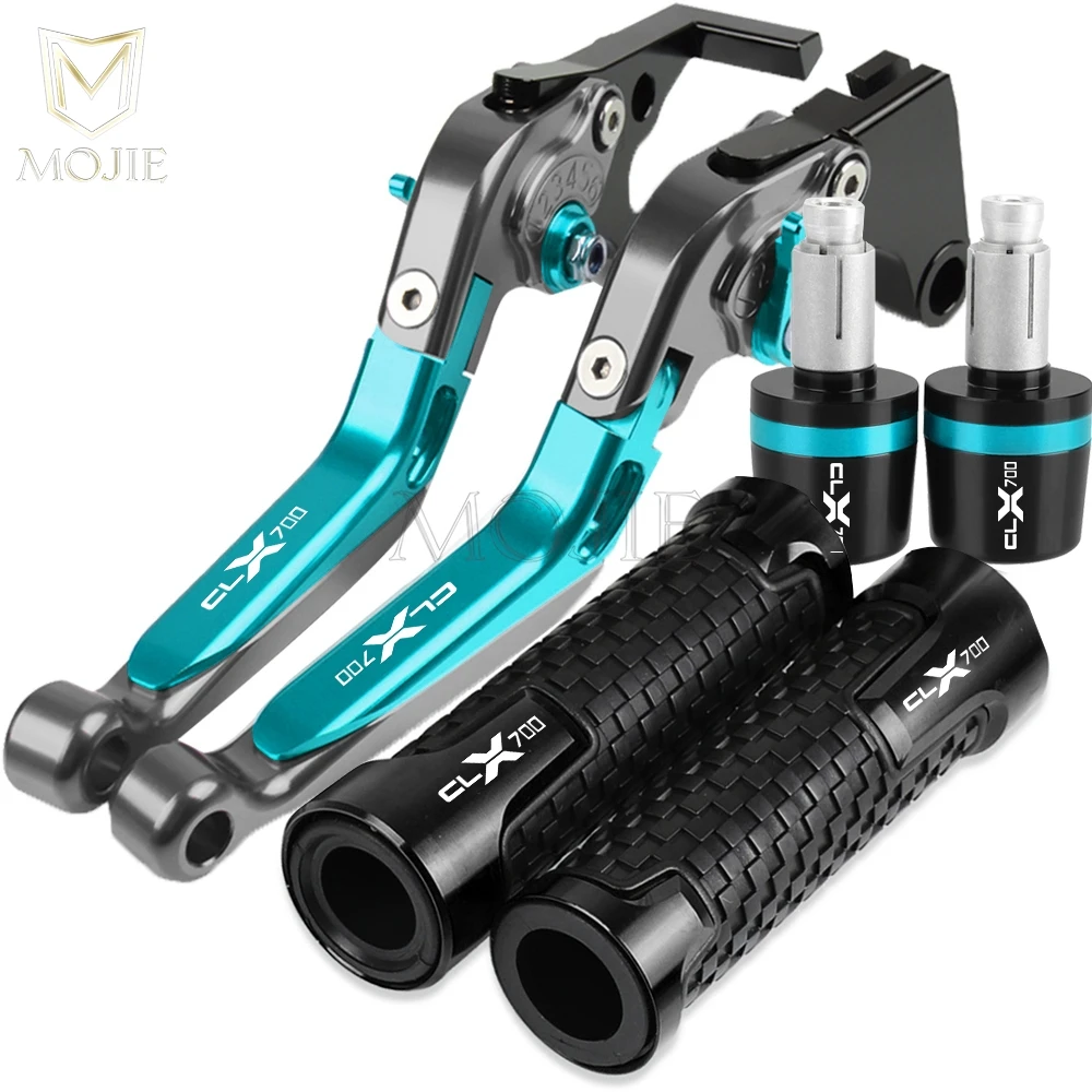 Motorcycle CNC Handlebar Grips Ends Folding Brake Clutch Levers FOR CFMOTO CF MOTO 700 CLX CL-X 700CLX 700CL-X CLX700 2021 2022