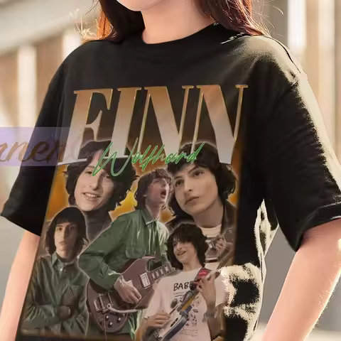FINN WOLFHARD Shirt Finn Wolfhard Mike Wheeler T-shirt Homage Merch Funny Canadian Actor Vintage