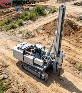 Heavy-Duty Crawler Solar Pile Driver: Built For Tough Conditions And Long-Term Reliability