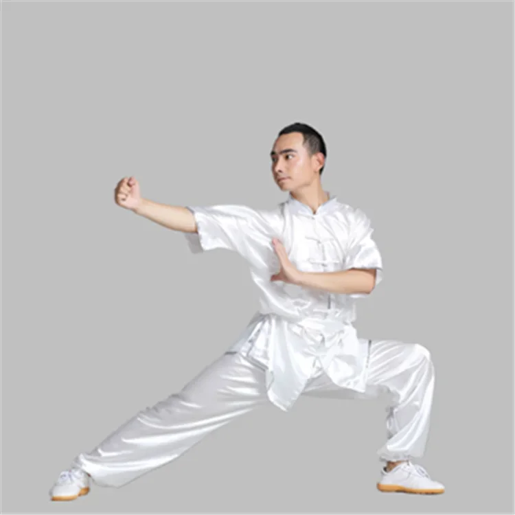 Chinese Tai Chi Shaolin Kung Fu Uniform Wushu Clothing Martial Art Suit Taiji Wushu Costume Wing Chun Stage Performance