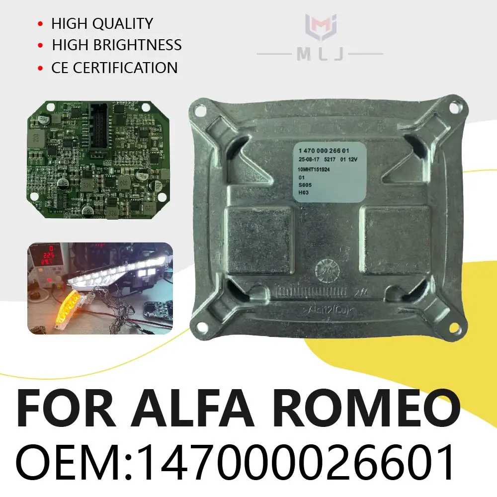 

147000026601 10EEG151924 For Alfa Romeo Giulia 2017-2019 Headlight Ballast Driver Module Steering Assist Light Control Module