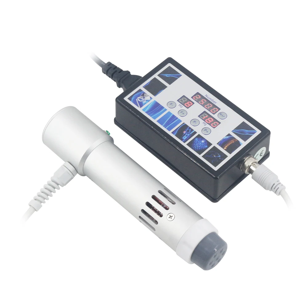 Máquina de fisioterapia de ondas de choque, masajeador profesional de ondas de choque de 300MJ para tratamiento ED, alivia el dolor de cintura y relajación