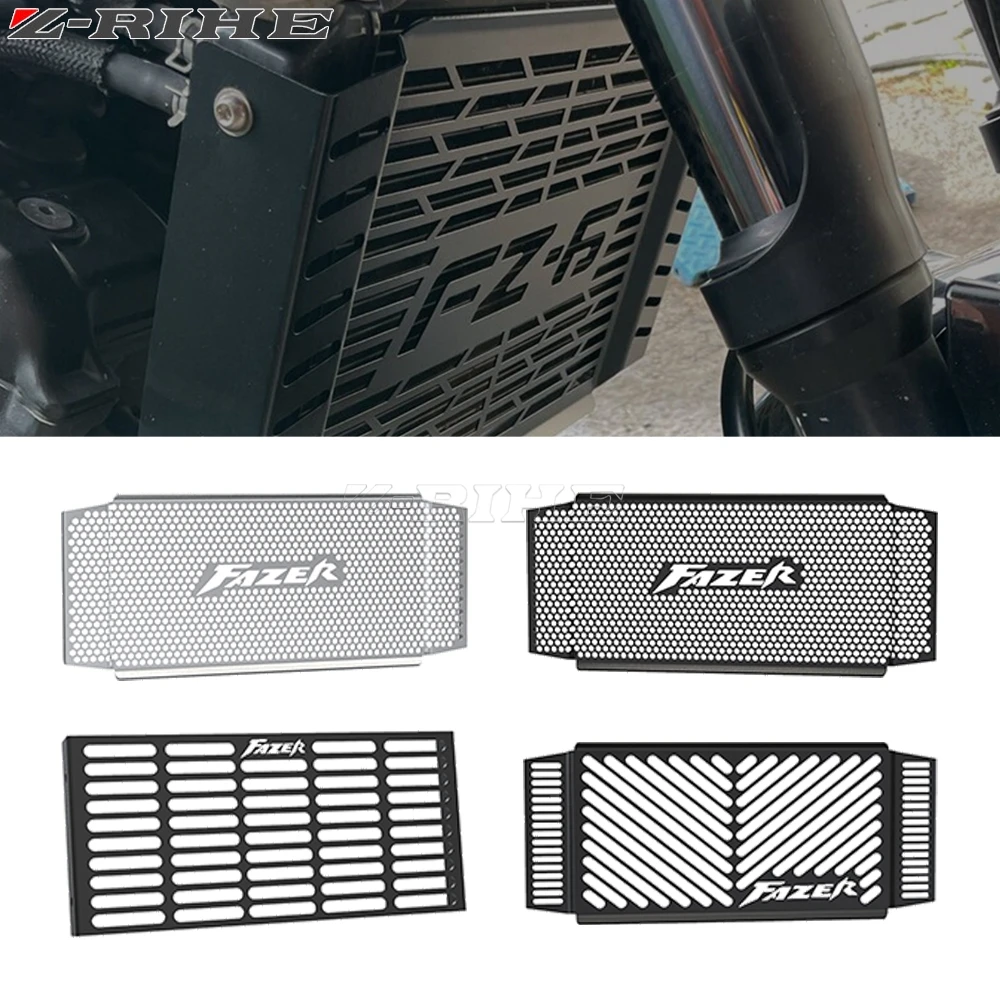 FZS 600 FAZER Motorcycle CNC Radiator Guard Grille Cover Protector For YAMAHA FZS600 FAZER S 1998 1999 2000 2001 2002 2003 2004