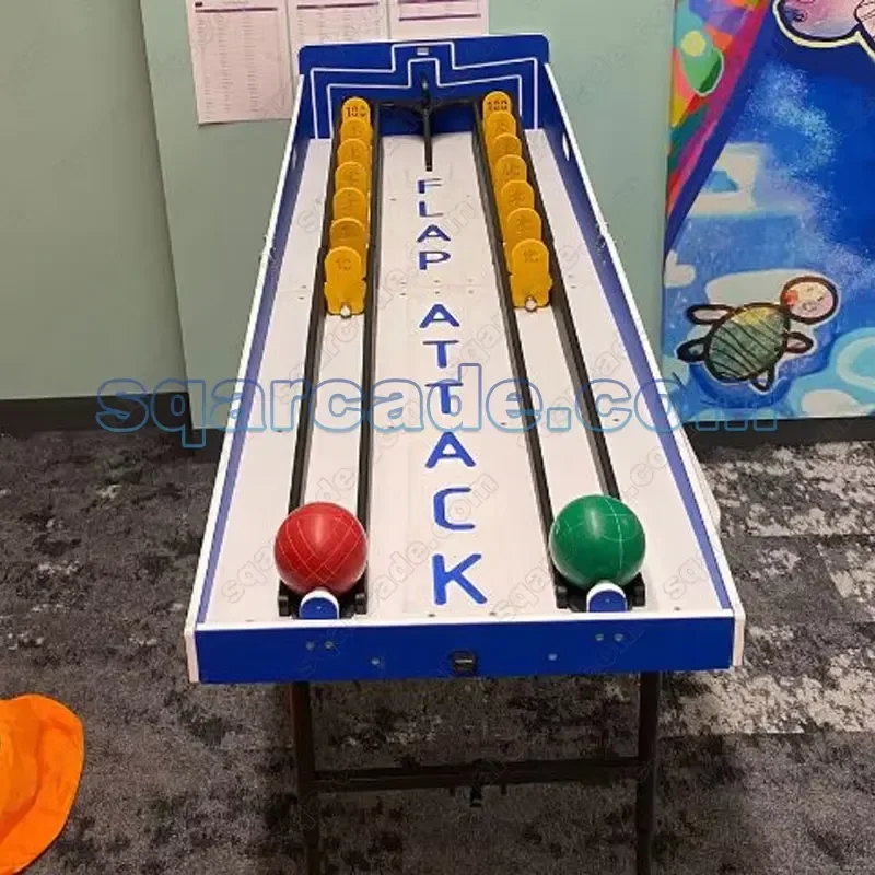 Flap Attack Carnival Game Machine Tabletop Skill Game Indoor/Outdoor Heavy-Duty Interactive Event Party Rental Company Family