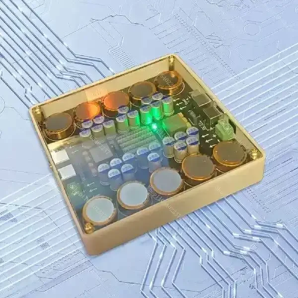 Hualong V2 flagship electronic processor, HIFI power purification, linear power supply TypeC supports full speed data transfer.