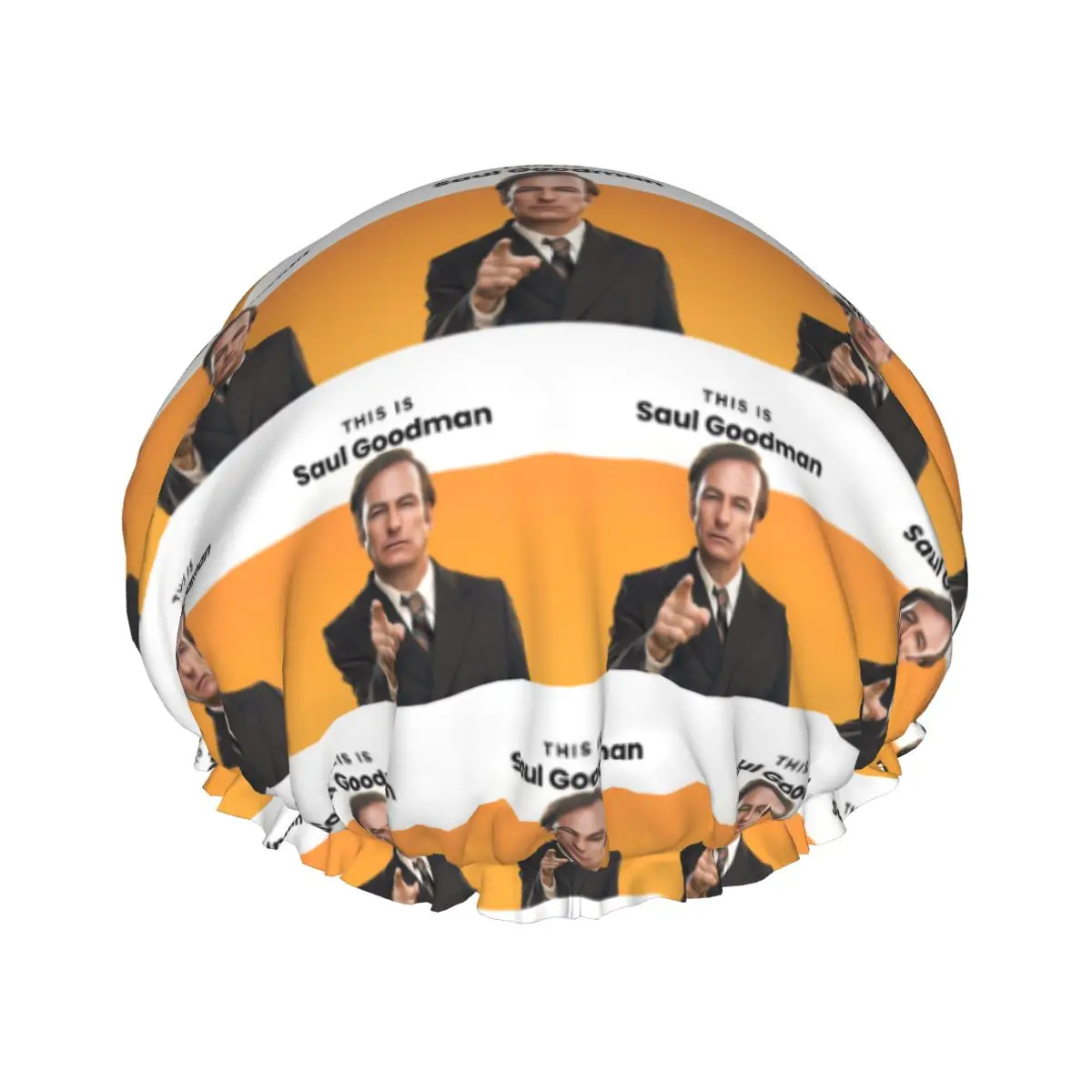 Better Call Saul Saul Goodman Shower Cap Women Waterproof Double Layer Bath Caps for Long Hair