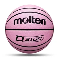 Pelotas de baloncesto fundidas, tamaño oficial 7/6/5, Material de PU, resistente al desgaste, juego de entrenamiento de baloncesto para interiores y exteriores, baloncesto para hombres