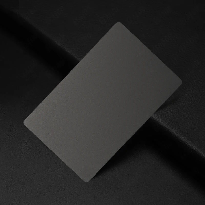 Luxury Laser-Engraved Metal Cards | Customizable NFC & Chip-Embedded Business Card Blanks